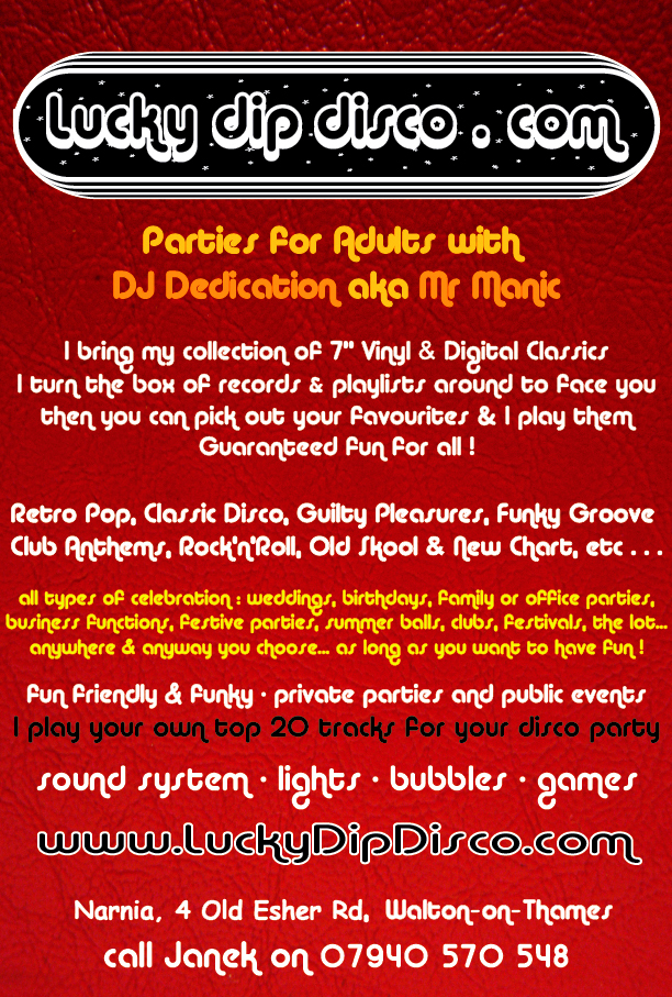 lucky dip disco flyer 2